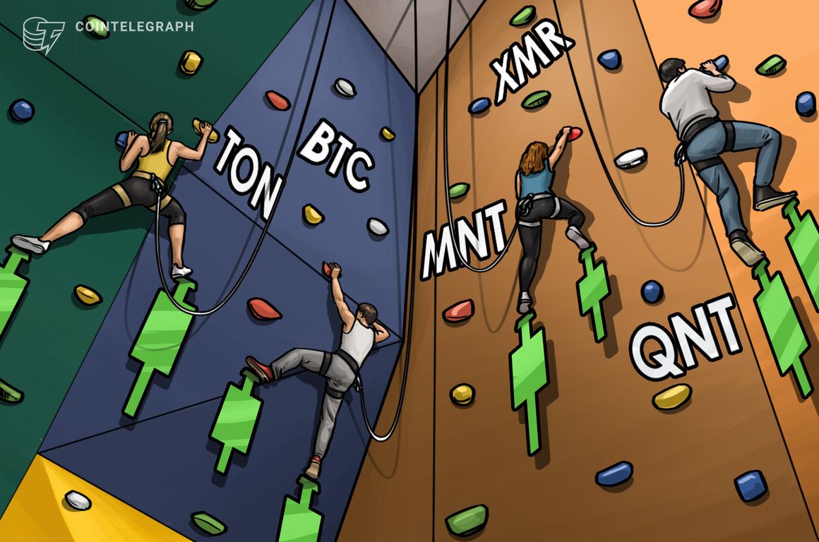 Bitcoin price stability creates lucrative setups in TON, XMR, MNT and QNT